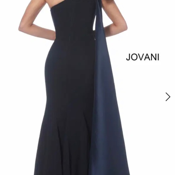 Navy Jovani Formal Dress - Picture 2 of 4
